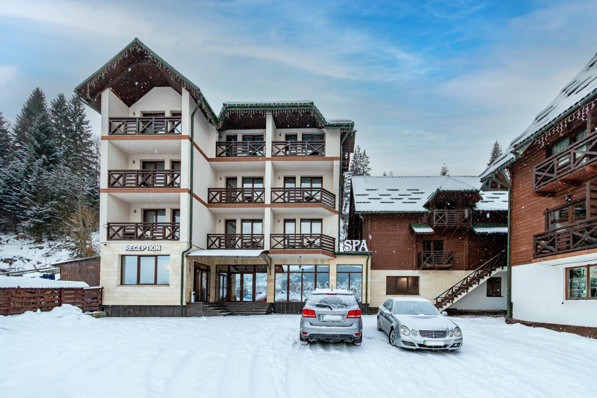Hotel La Кrechunu Bukovel Exterior foto