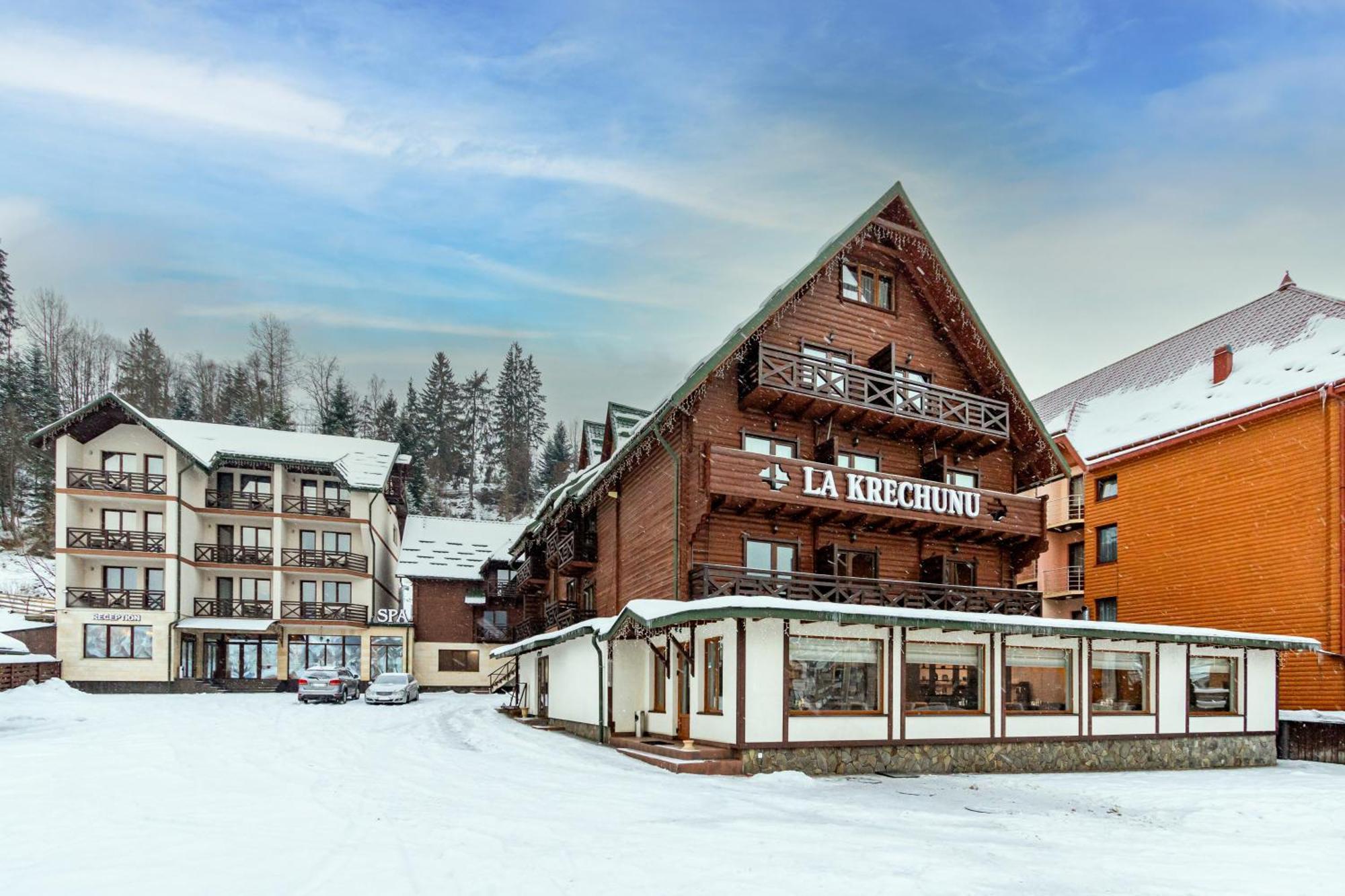 Hotel La Кrechunu Bukovel Exterior foto