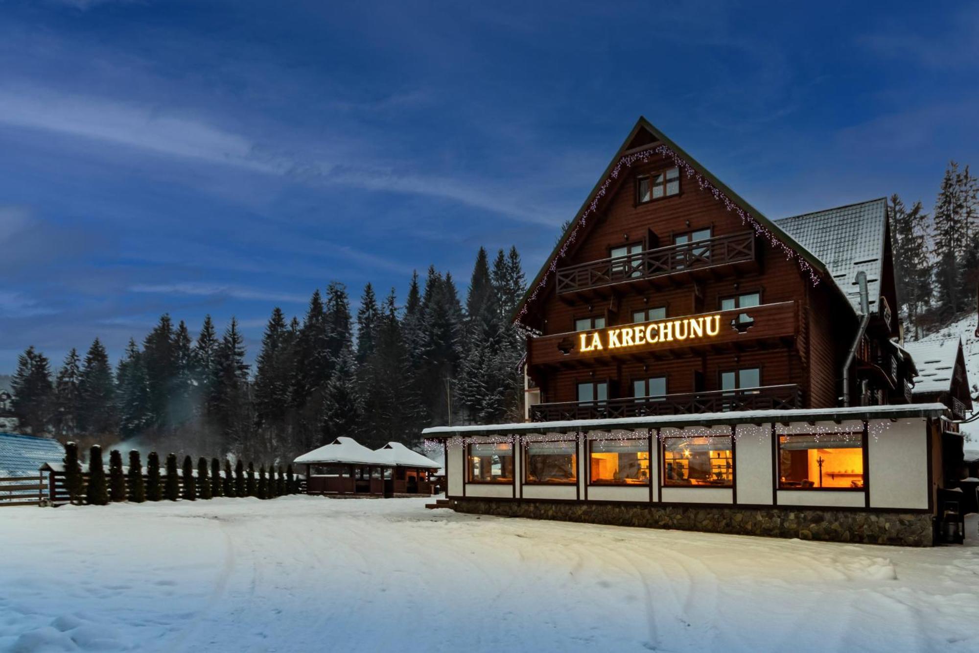 Hotel La Кrechunu Bukovel Exterior foto