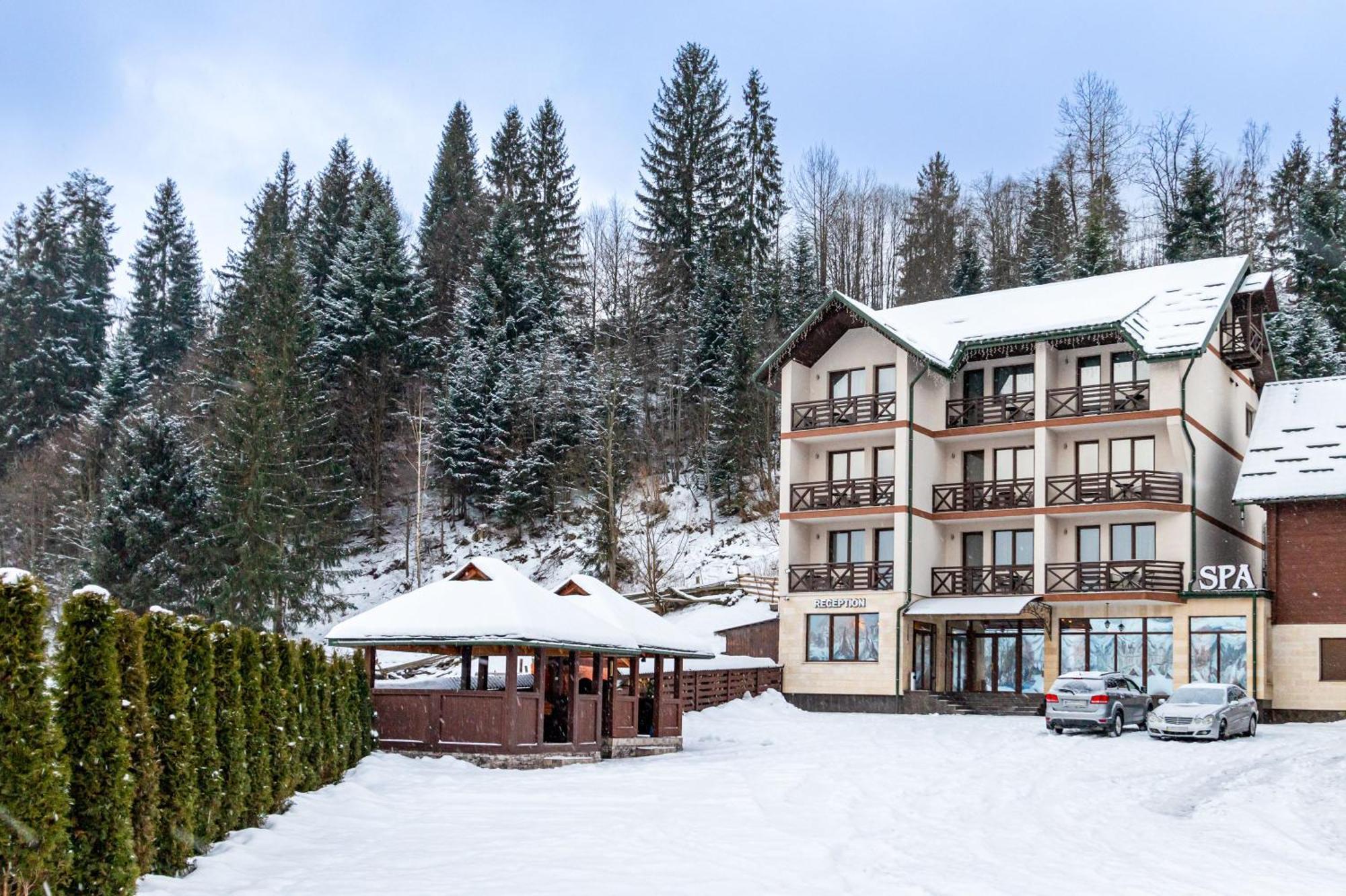 Hotel La Кrechunu Bukovel Exterior foto