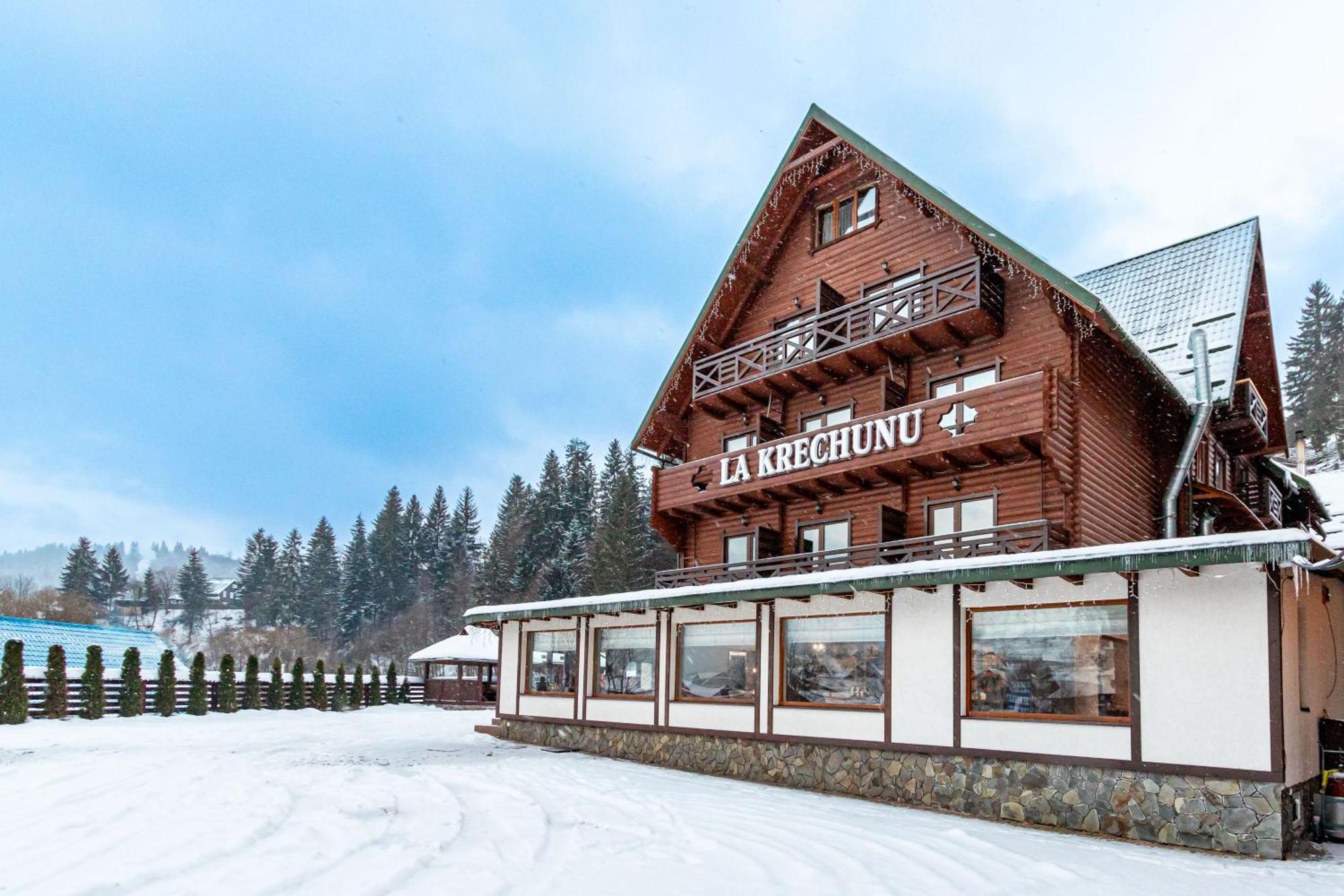 Hotel La Кrechunu Bukovel Exterior foto