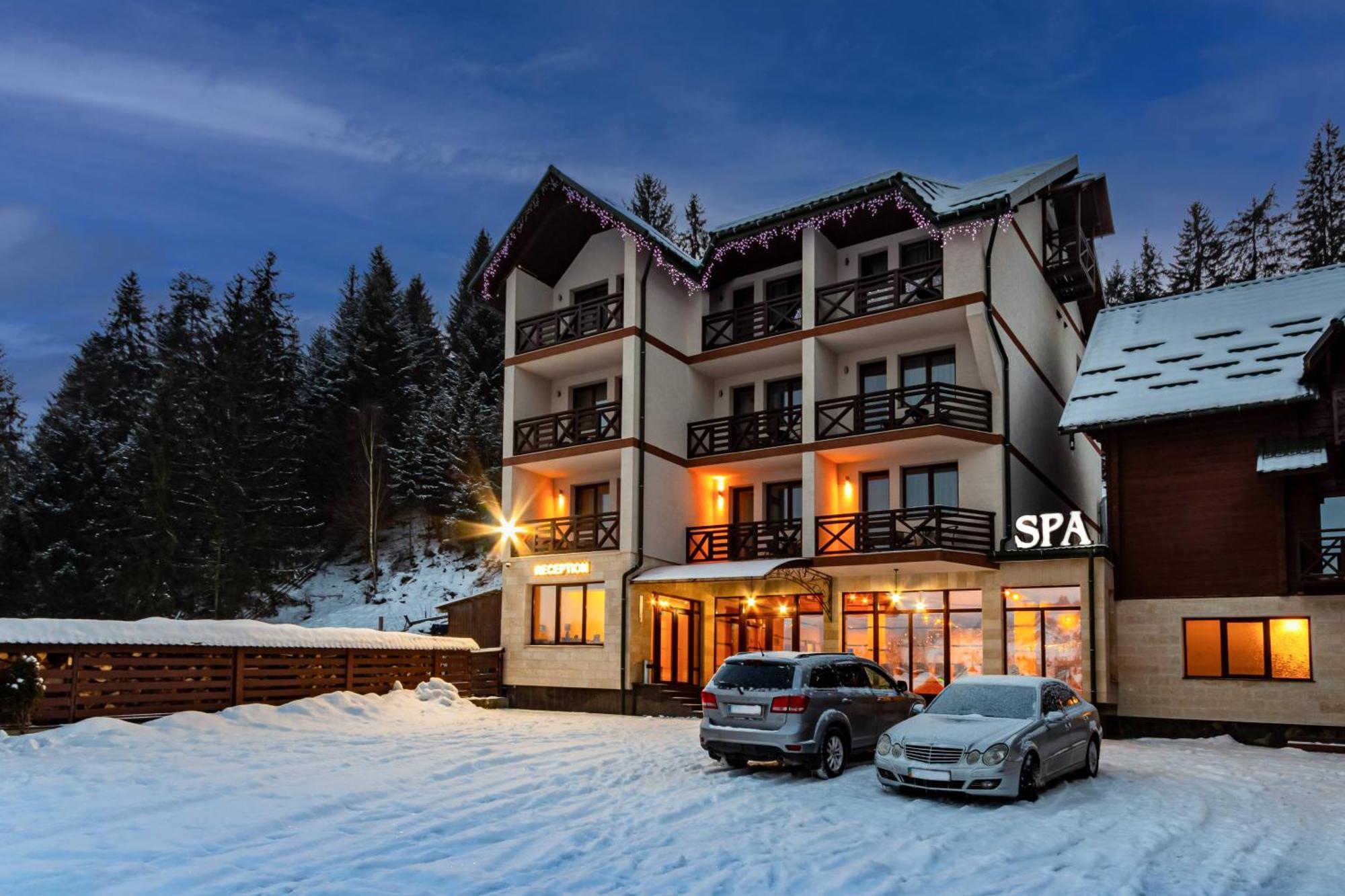 Hotel La Кrechunu Bukovel Exterior foto
